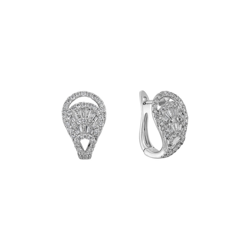 Náušnice s diamanty Coniah