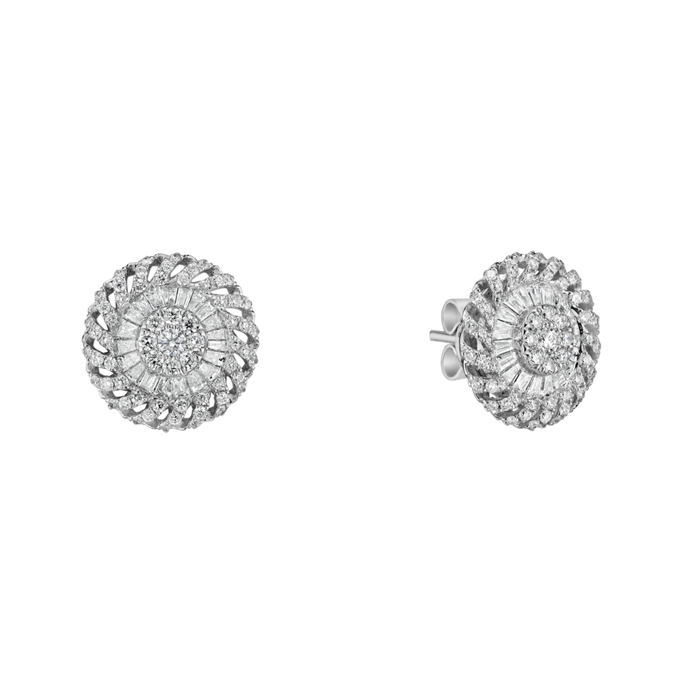 Náušnice s diamanty Calliope