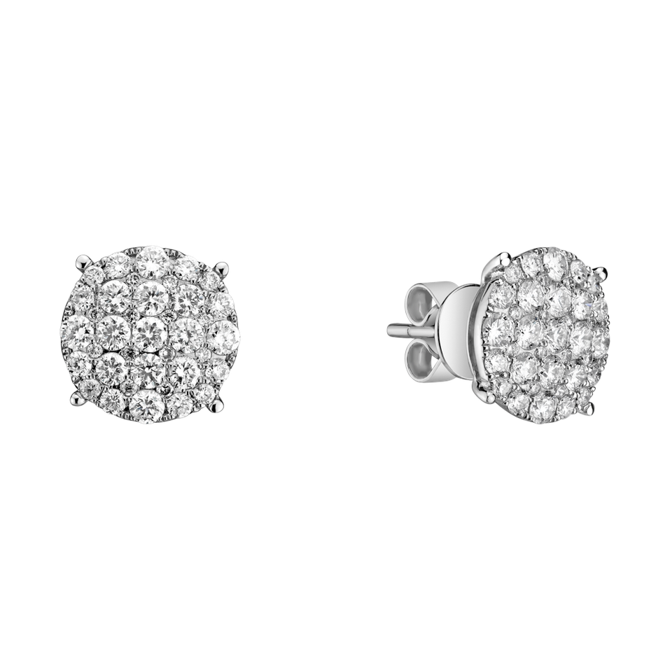 Náušnice s diamanty Magdalena