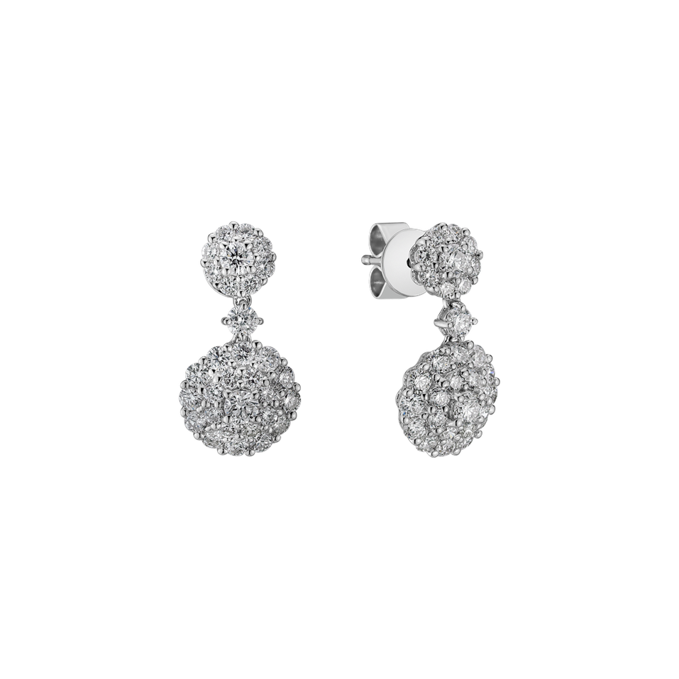 Náušnice s diamanty Theodore