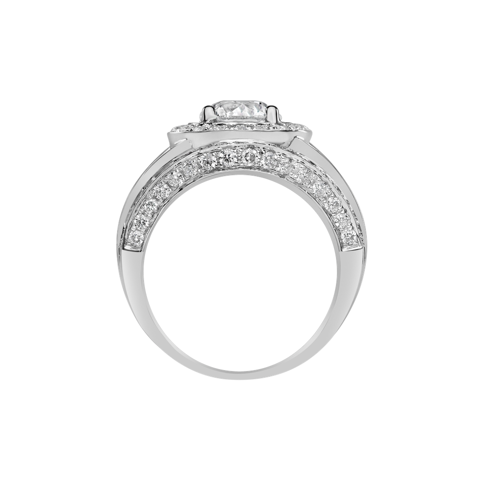 Prsten s safírem a diamanty Melchiorre