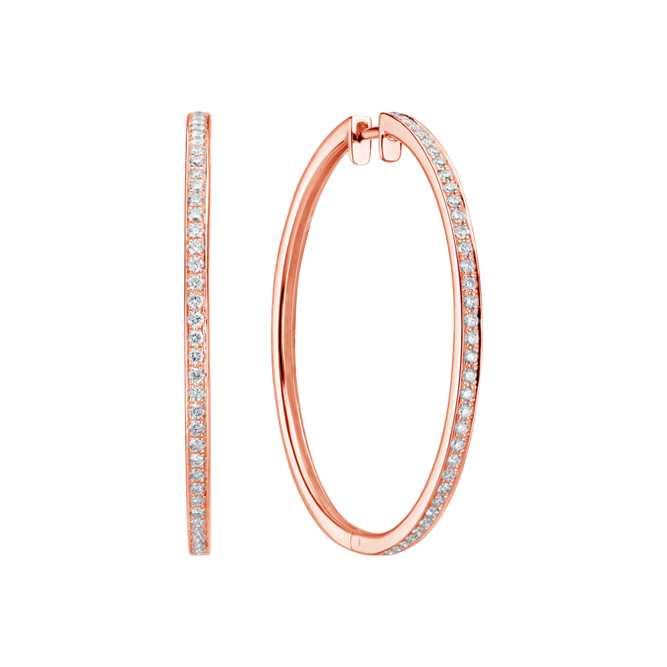 Náušnice s diamanty Sunshine Symphony