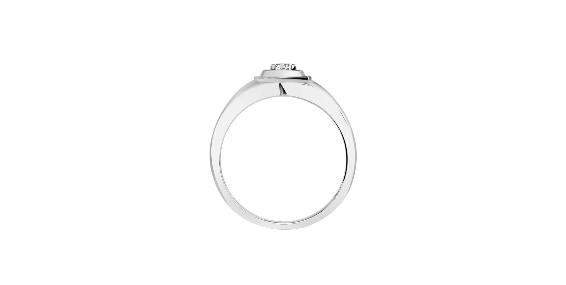 Prsten s diamantem Moon Sin