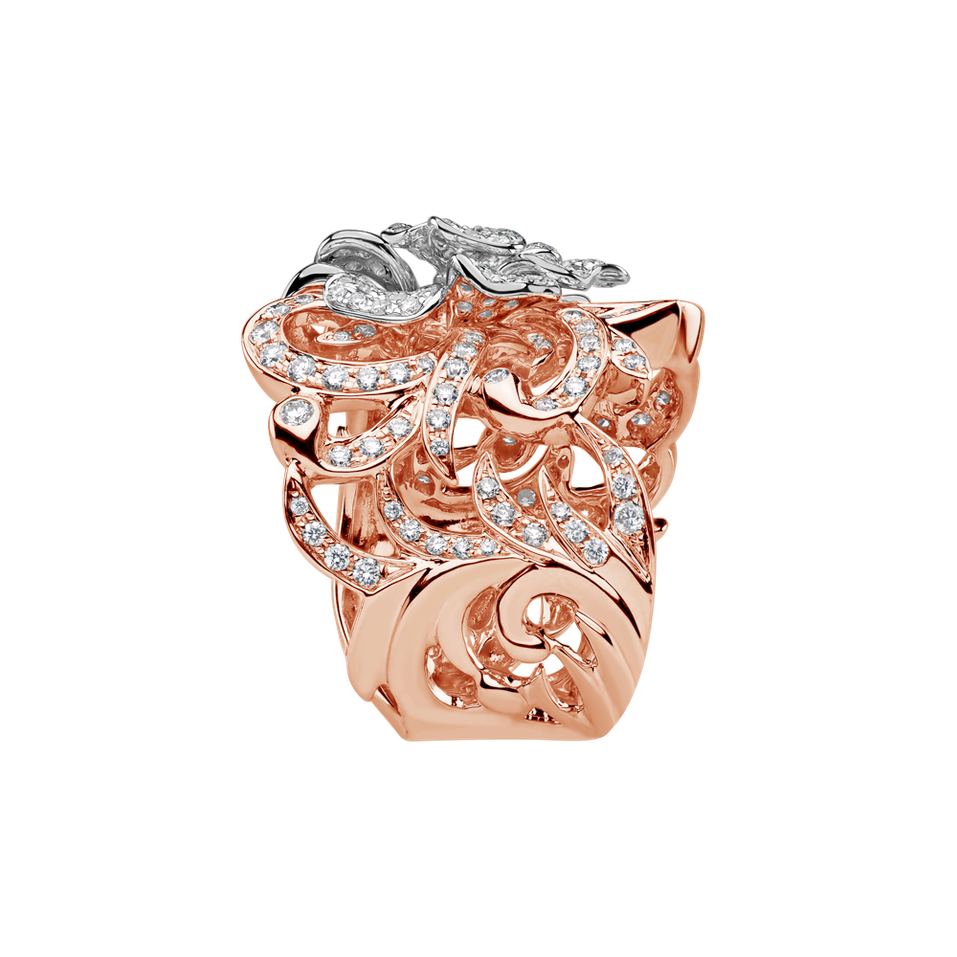 Prsten s diamanty Fairy Garden