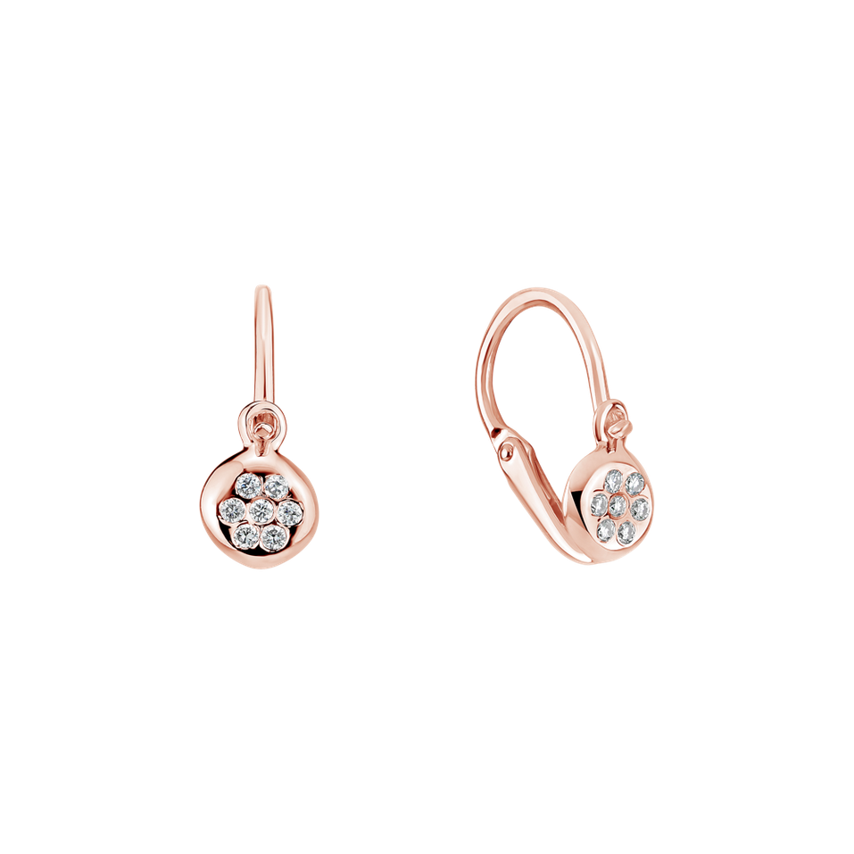 Dětské náušnice s diamanty Angel Galaxy