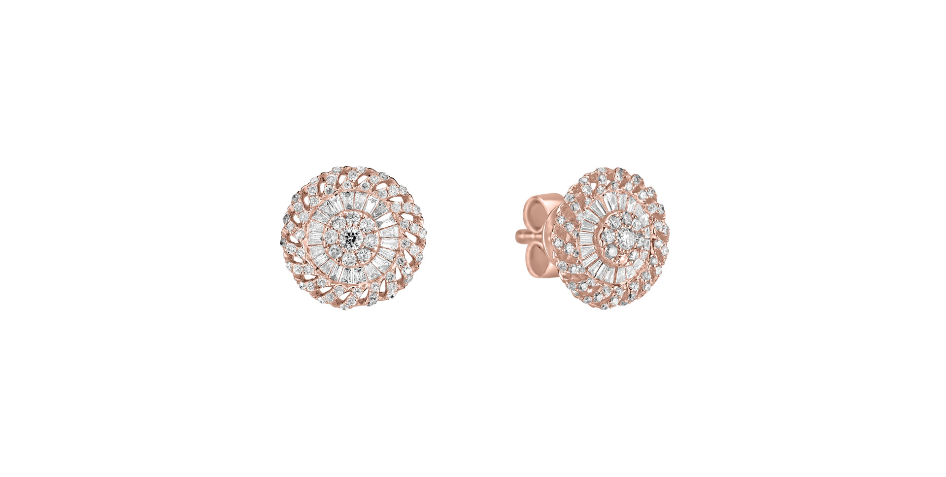 Náušnice s diamanty Siddharth