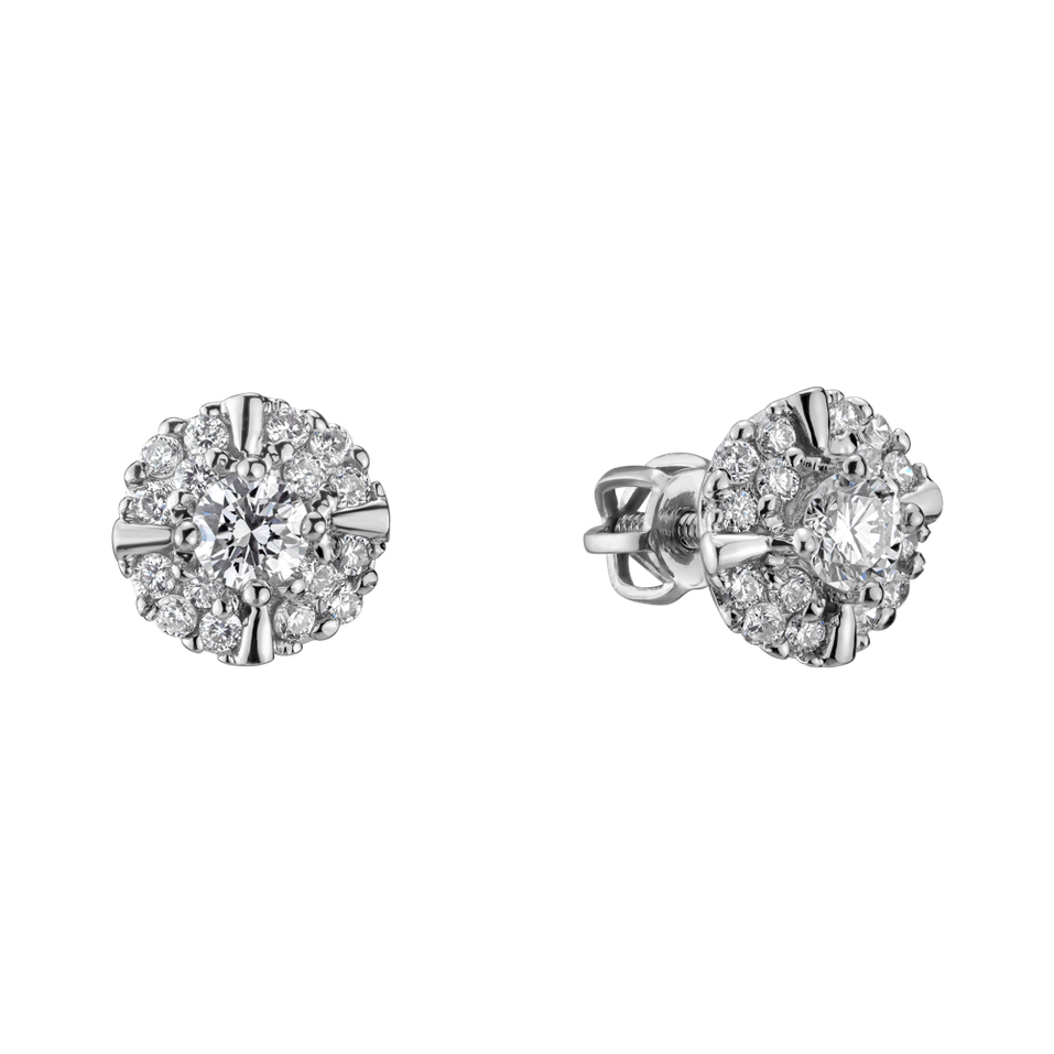 Náušnice s diamanty Bohemian Melody