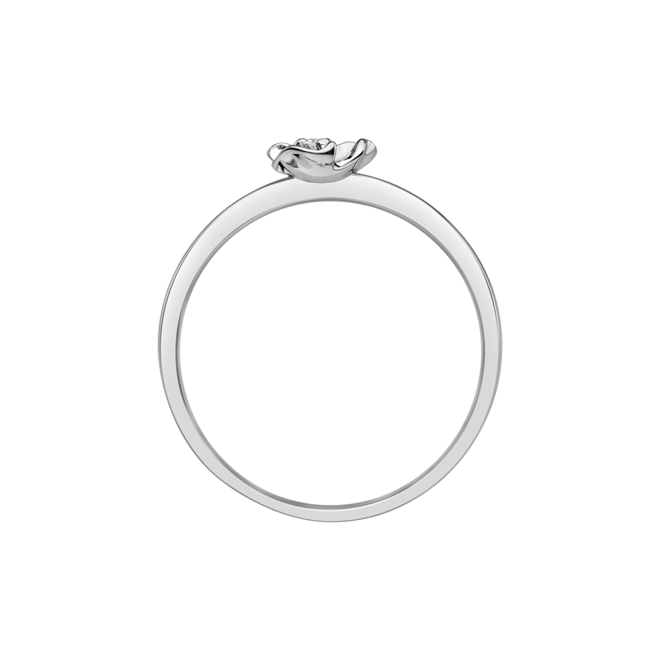 Prsten s diamantem Audrey