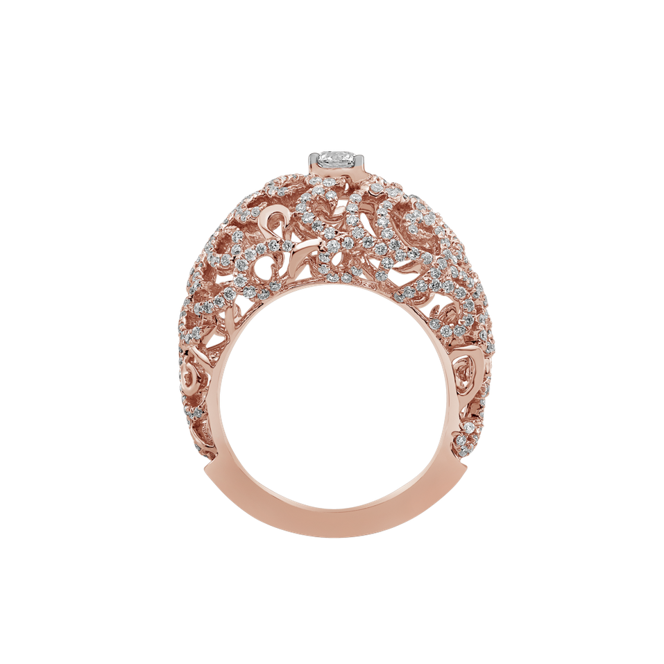 Prsten s diamanty Witching Garden