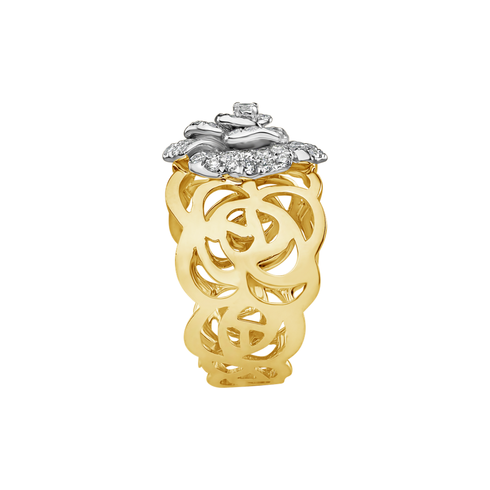 Prsten s diamanty Poetic Garden