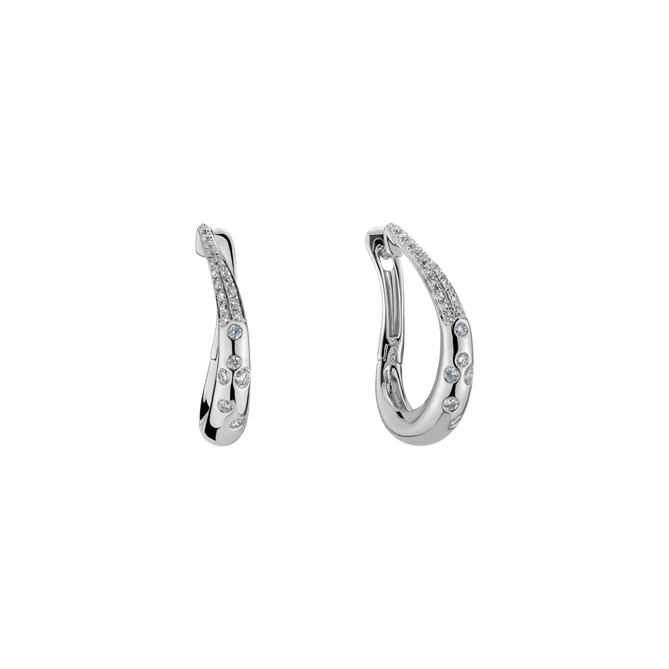 Náušnice s diamanty Lieve