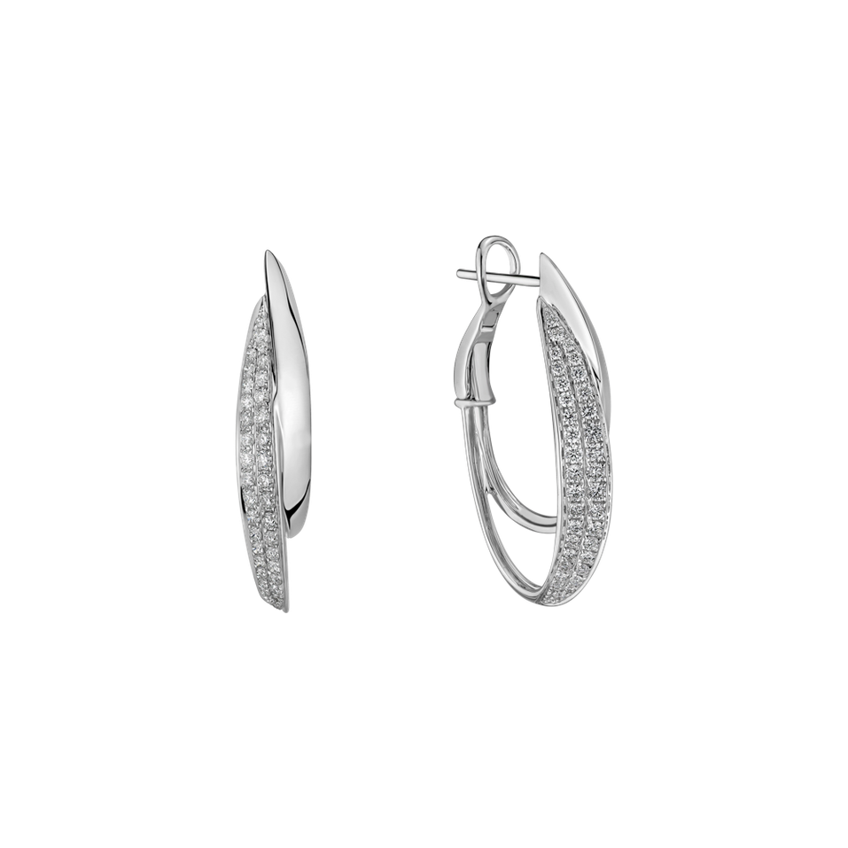 Náušnice s diamanty Celestial Radiance