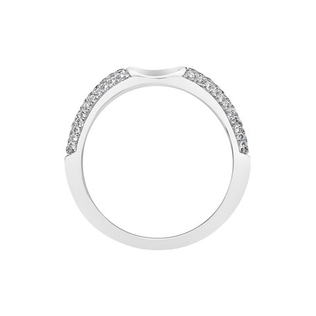 Prsten s diamanty Léonce