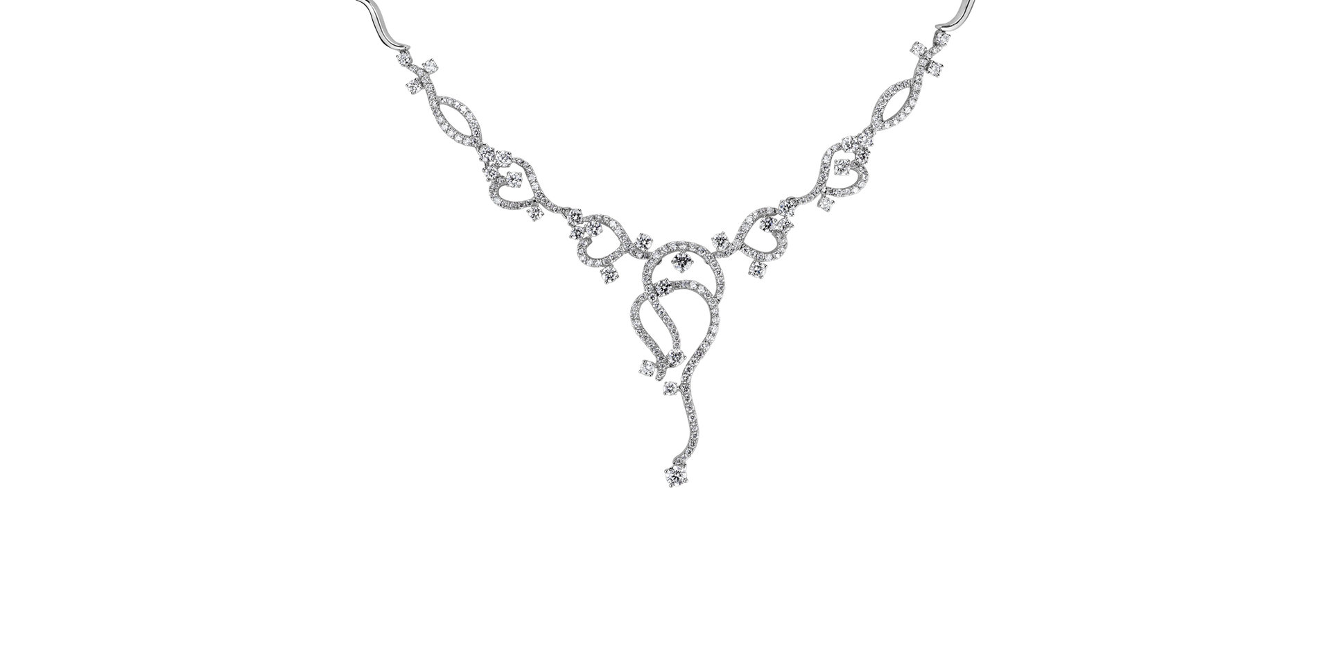 Náhrdelník s diamanty Mesmerizing
