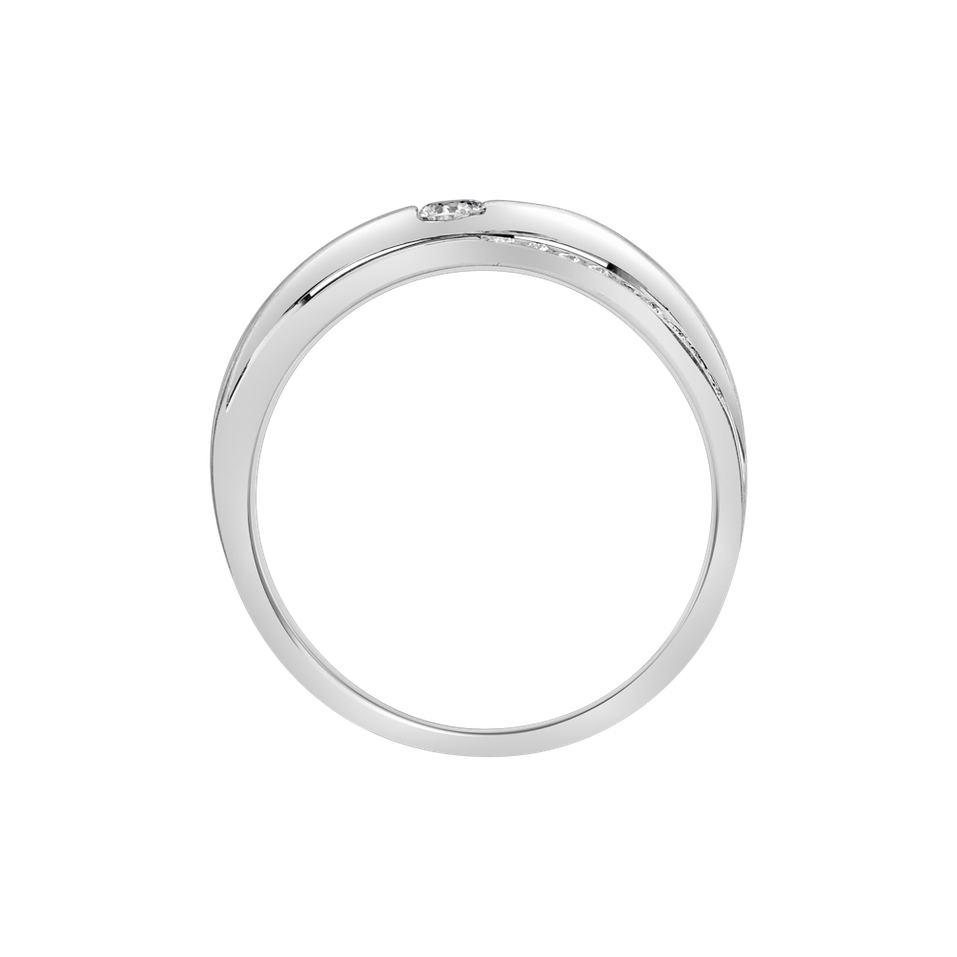 Prsten s diamanty Silent Vow