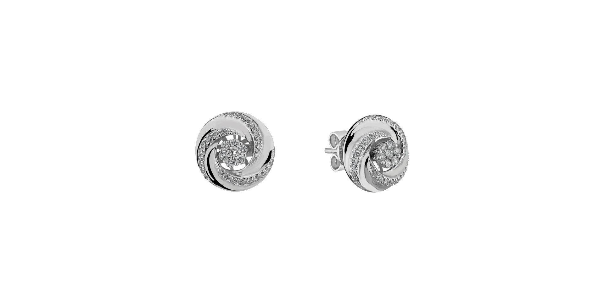 Náušnice s diamanty Pure Glory