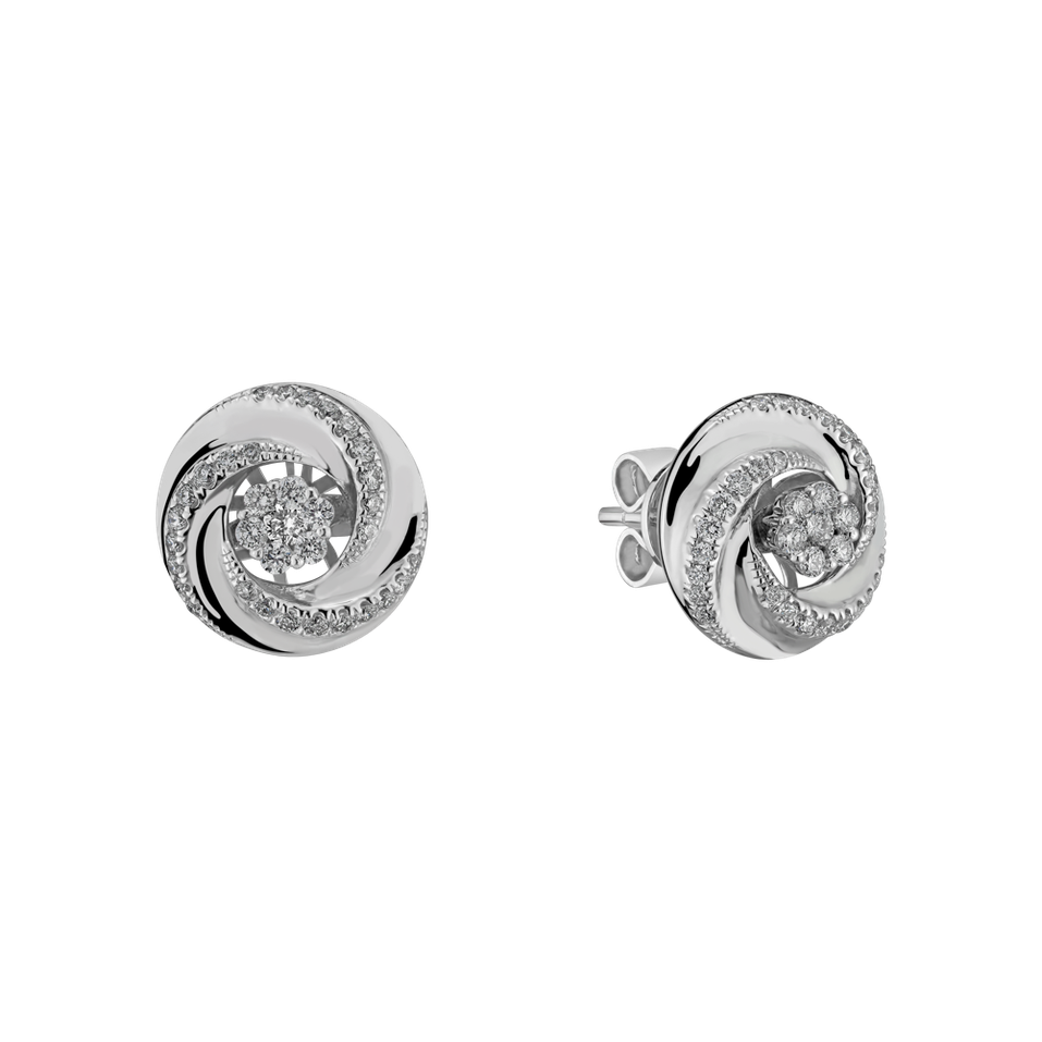 Náušnice s diamanty Pure Glory