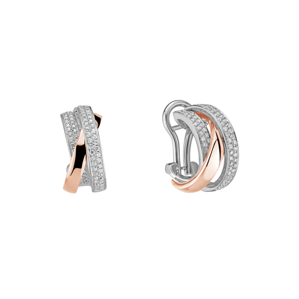 Náušnice s diamanty Tamanna