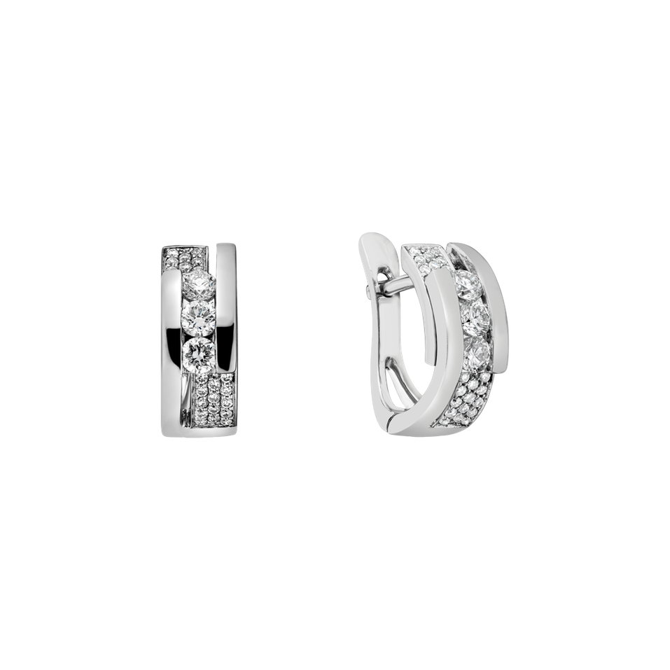 Náušnice s diamanty Magnificent Carla