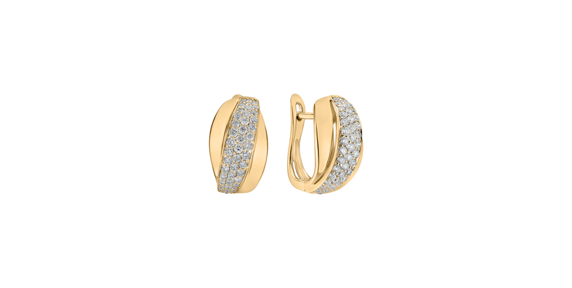 Náušnice s diamanty Galaxy Dream