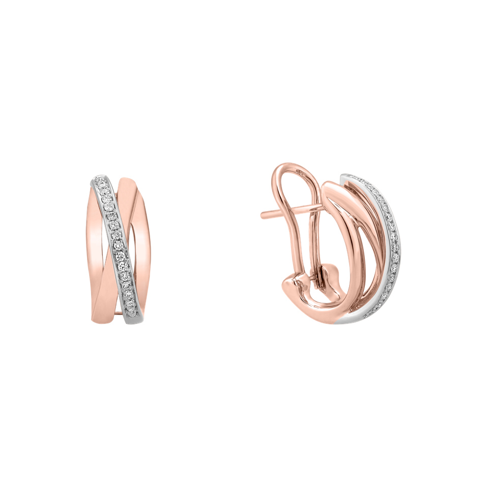 Náušnice s diamanty Galaxy Signature