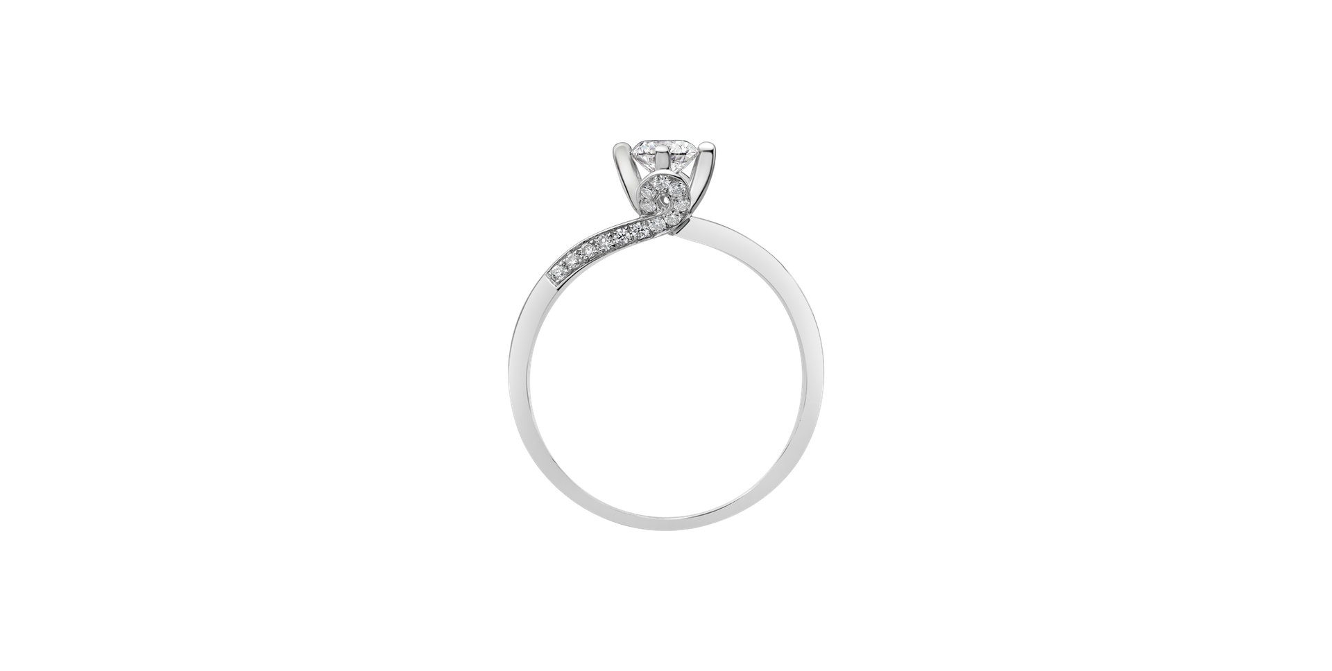Prsten s diamanty Crystal Clear
