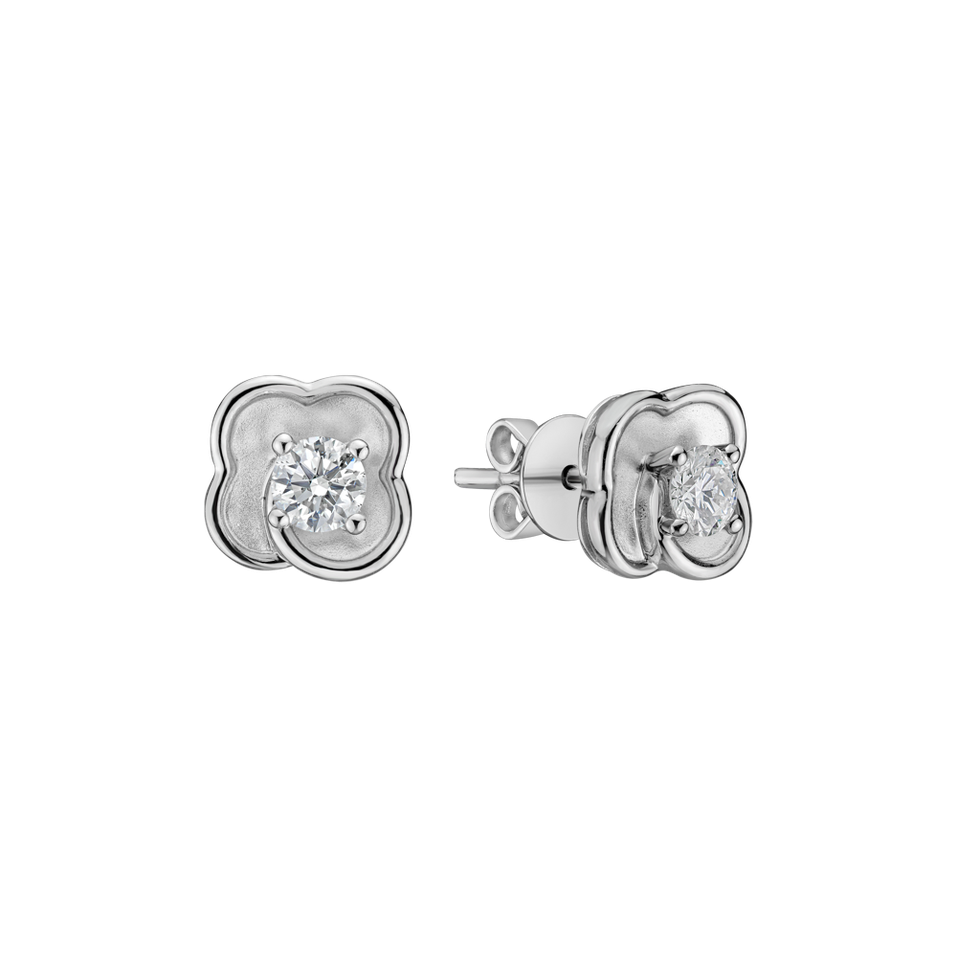 Náušnice s diamantem Rheana