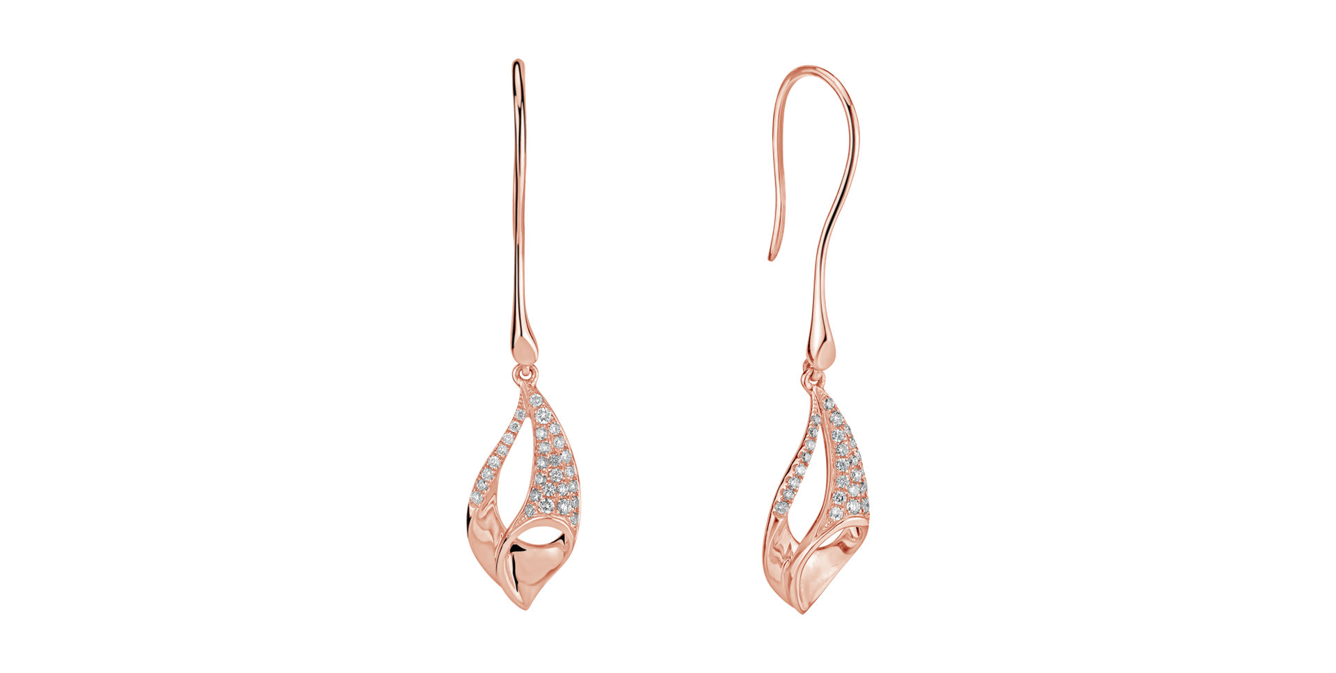 Náušnice s diamanty Zenobia