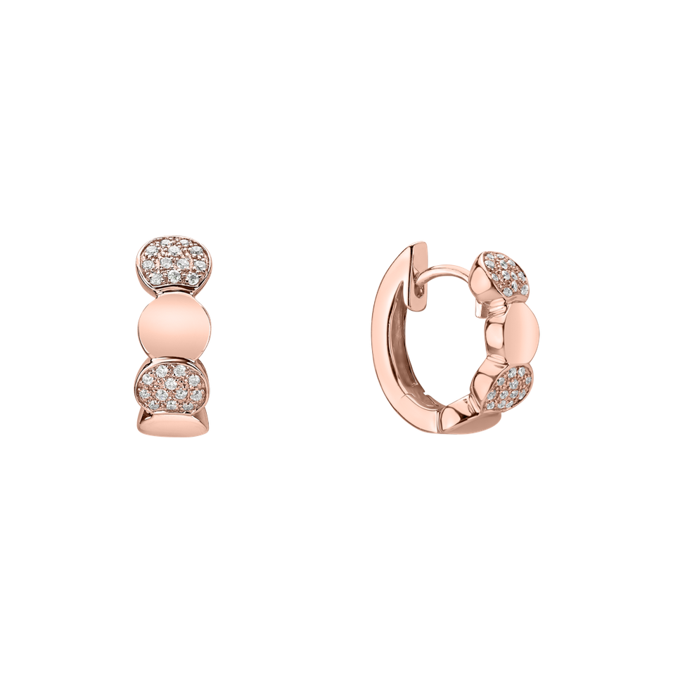 Náušnice s diamanty Orion Secret