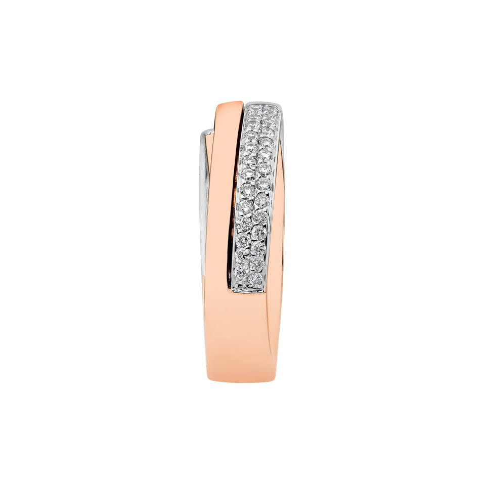 Prsten s diamanty Dream Ribbon