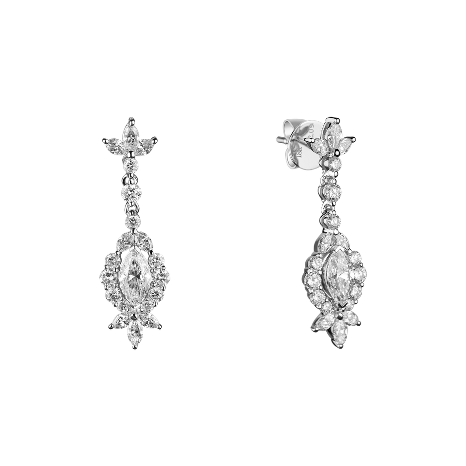 Náušnice s diamanty Royal Earrings
