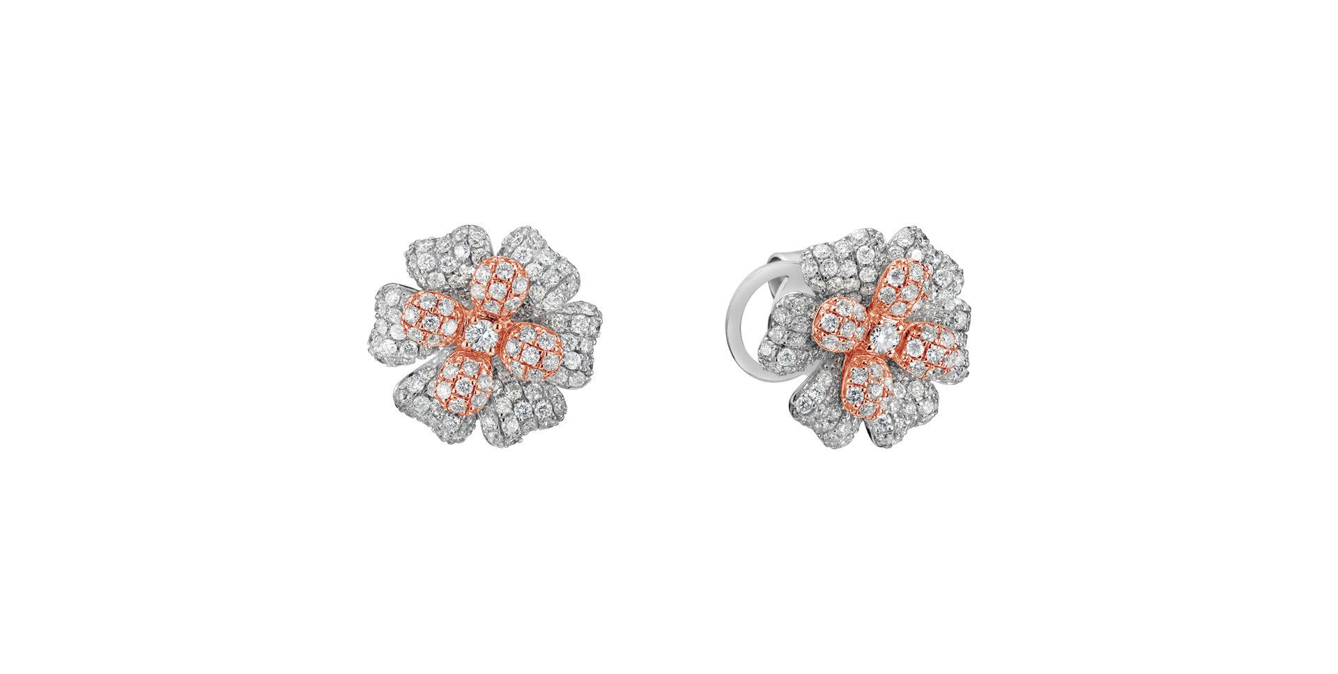 Náušnice s diamanty Shayan