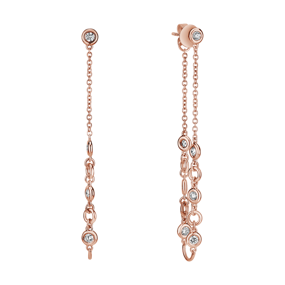 Náušnice s diamanty Samira