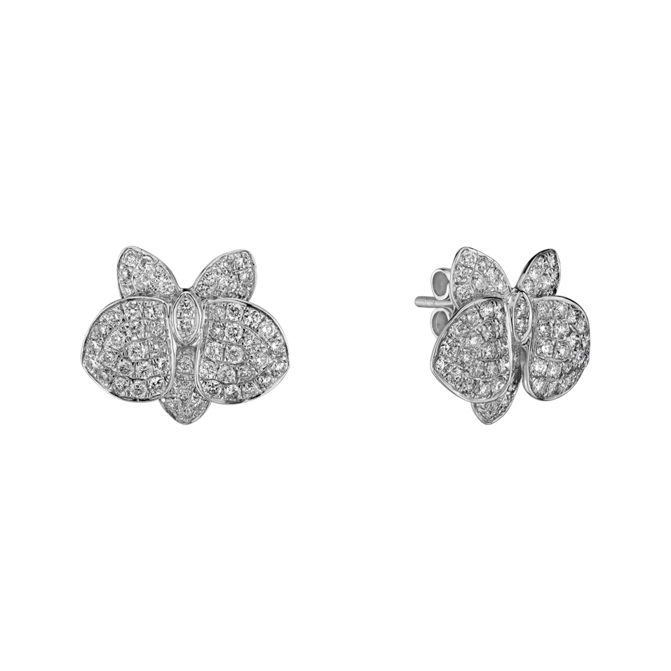 Náušnice s diamanty First Lady