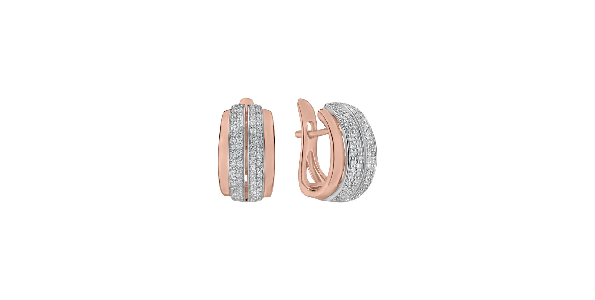 Náušnice s diamanty Amazing Secret