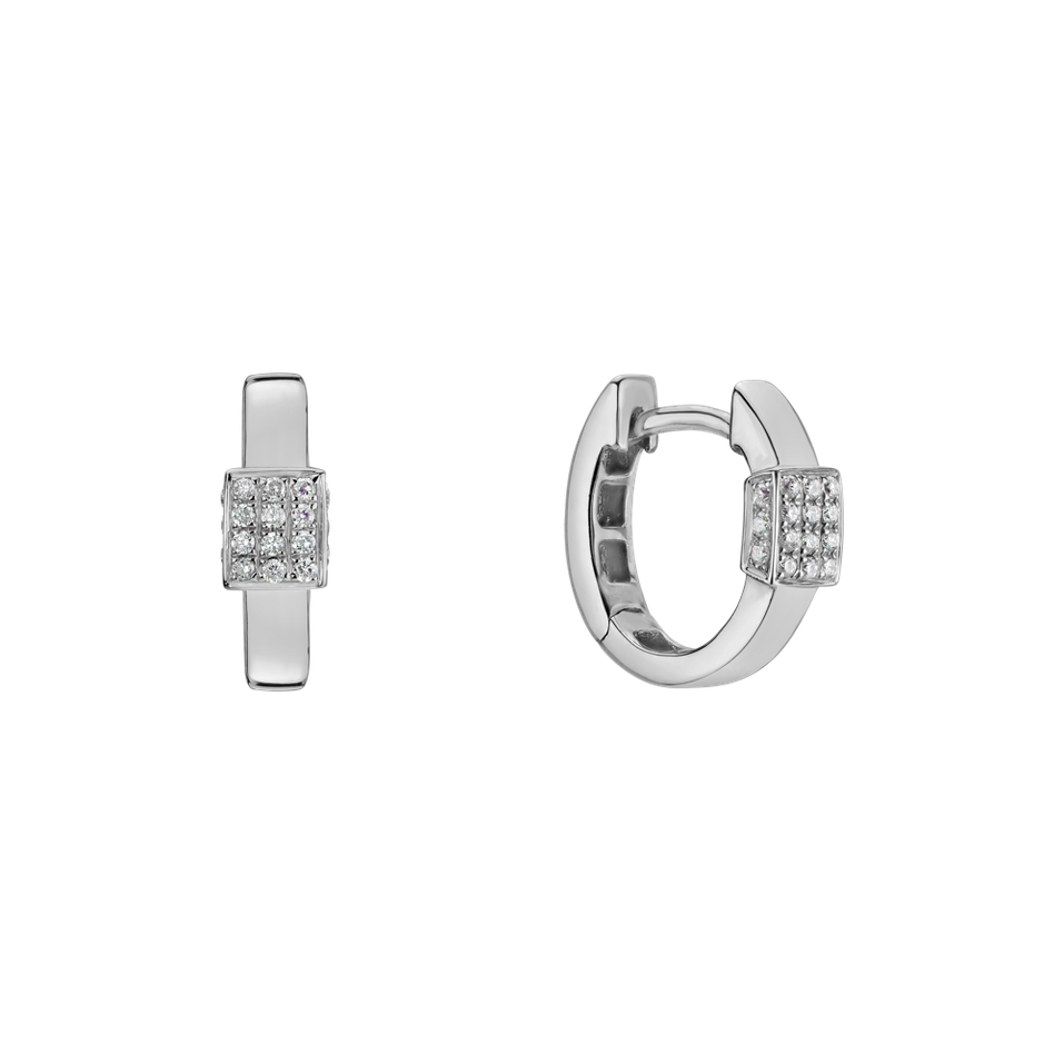 Náušnice s diamanty Miracle Sparkle