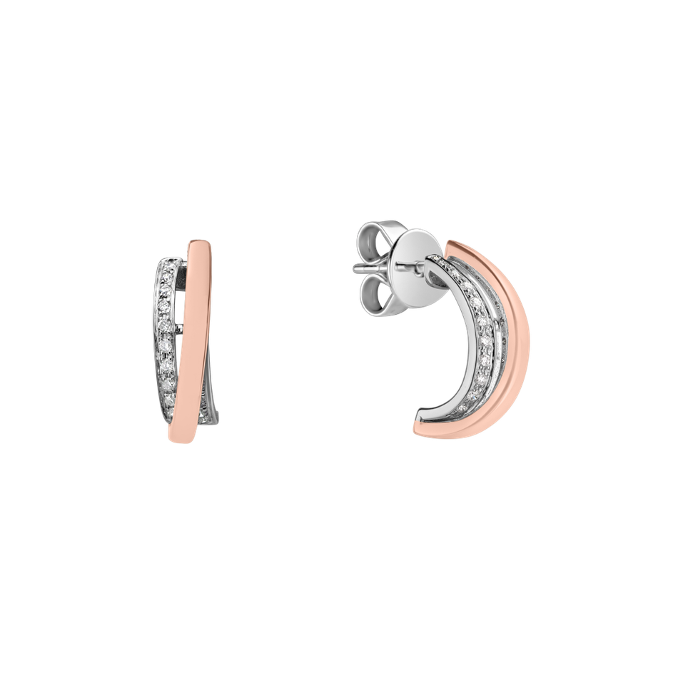 Náušnice s diamanty Dream Wings