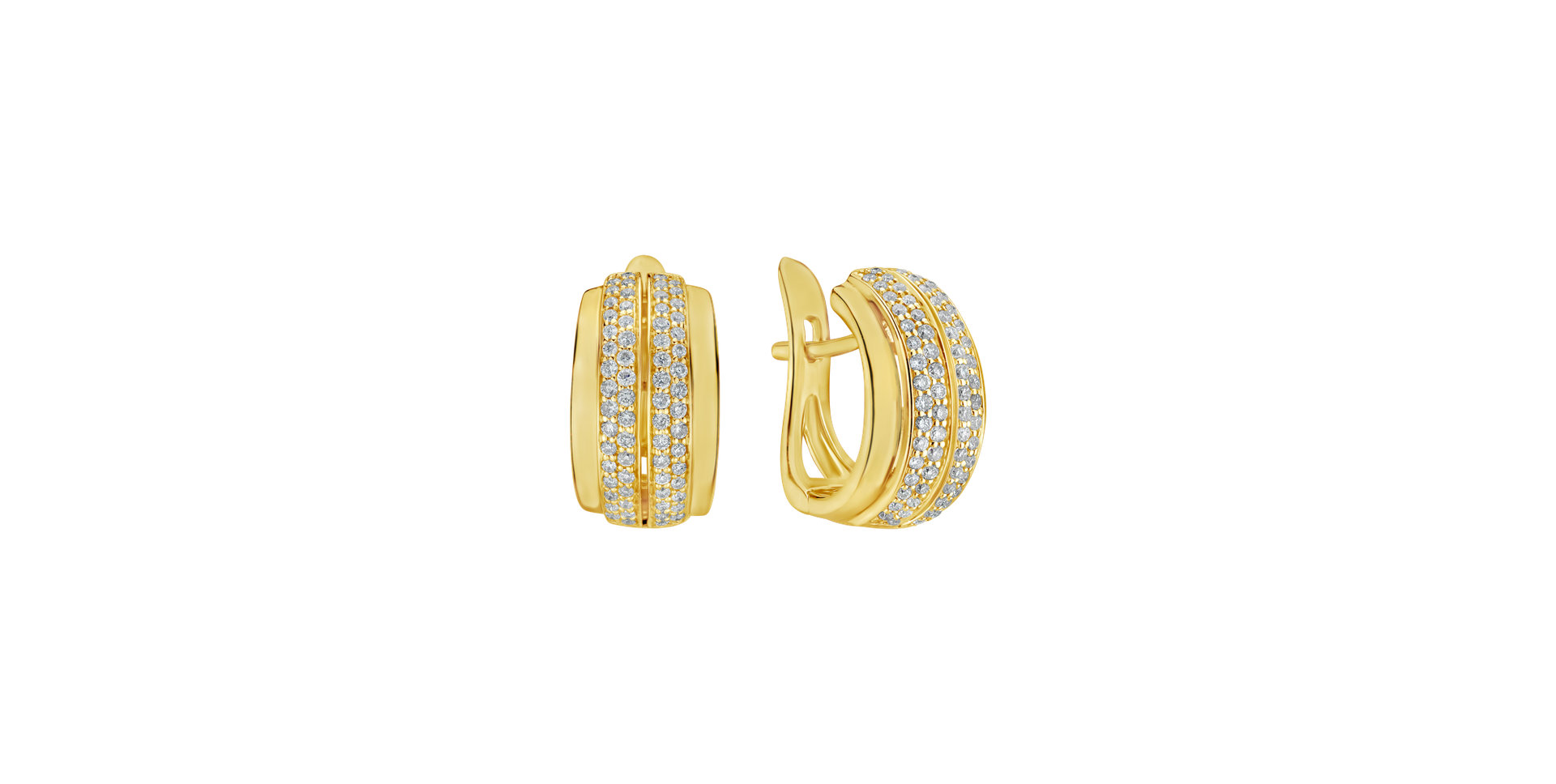 Náušnice s diamanty Amazing Secret