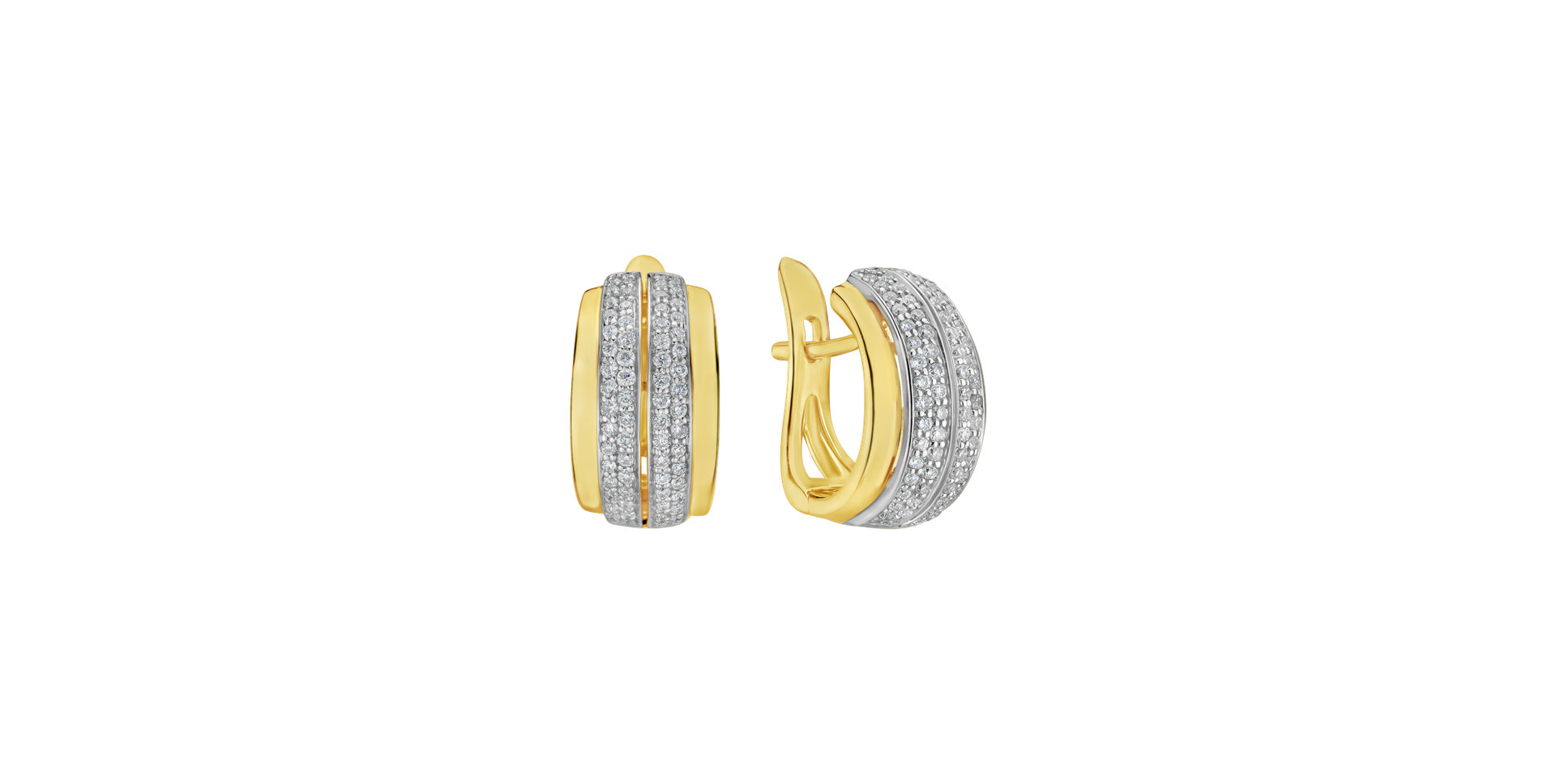 Náušnice s diamanty Amazing Secret