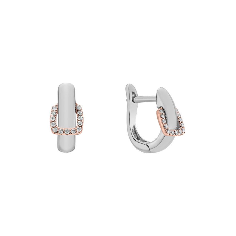 Náušnice s diamanty Galaxy Symphony