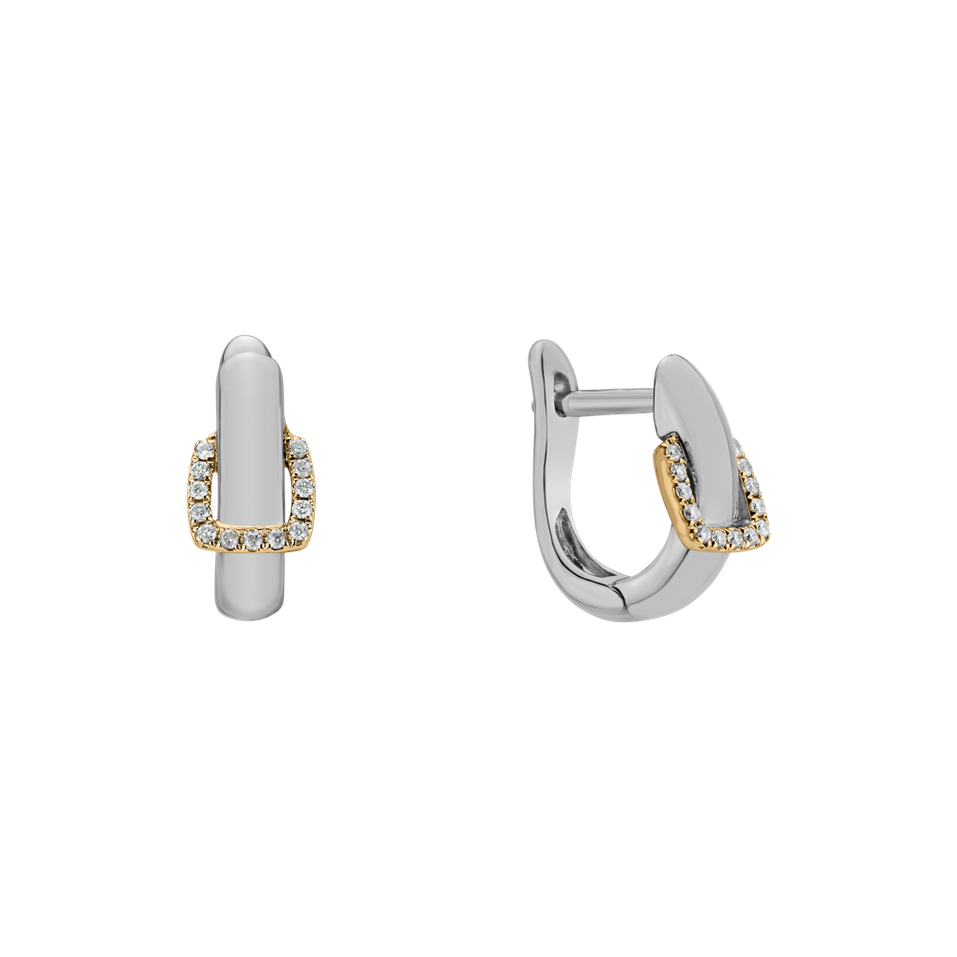 Náušnice s diamanty Galaxy Symphony