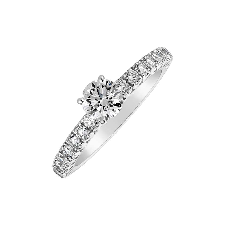 Prsten s diamanty Star Twins