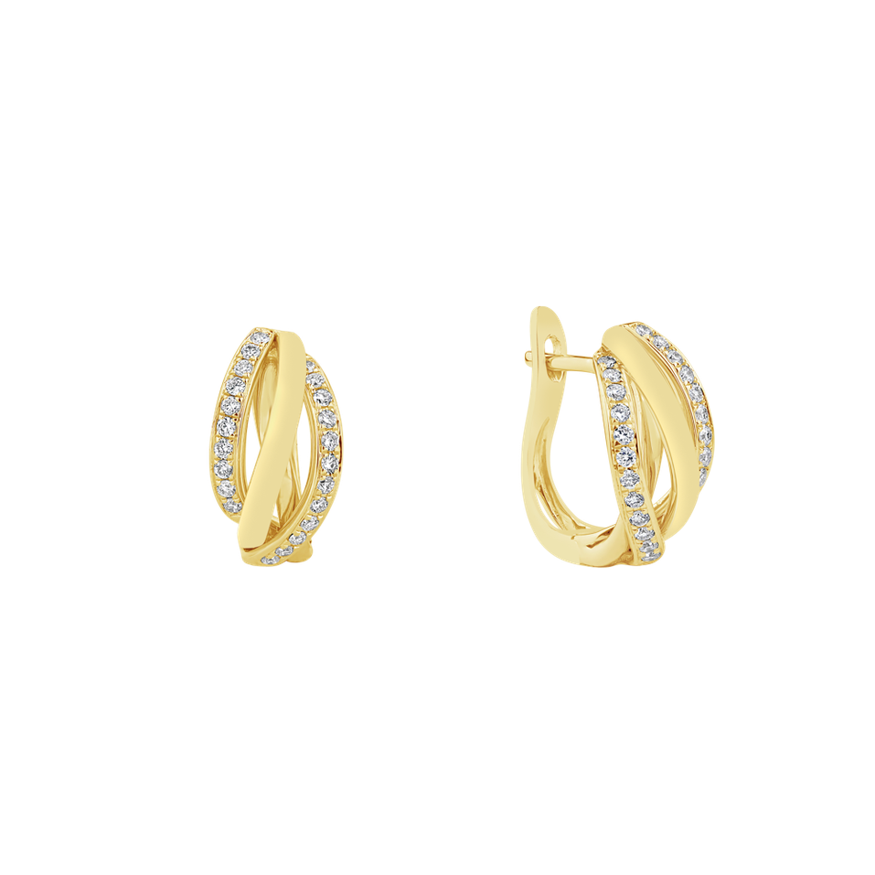 Náušnice s diamanty Amazing Passion