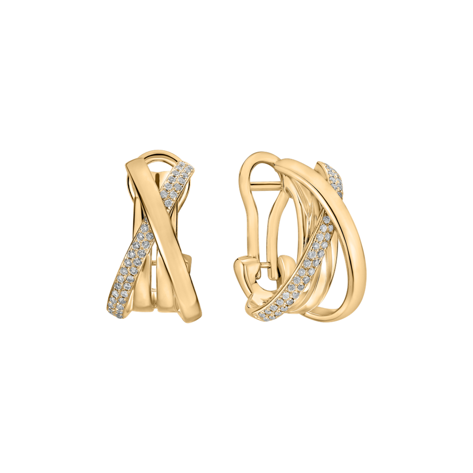 Náušnice s diamanty Alchemy Melody