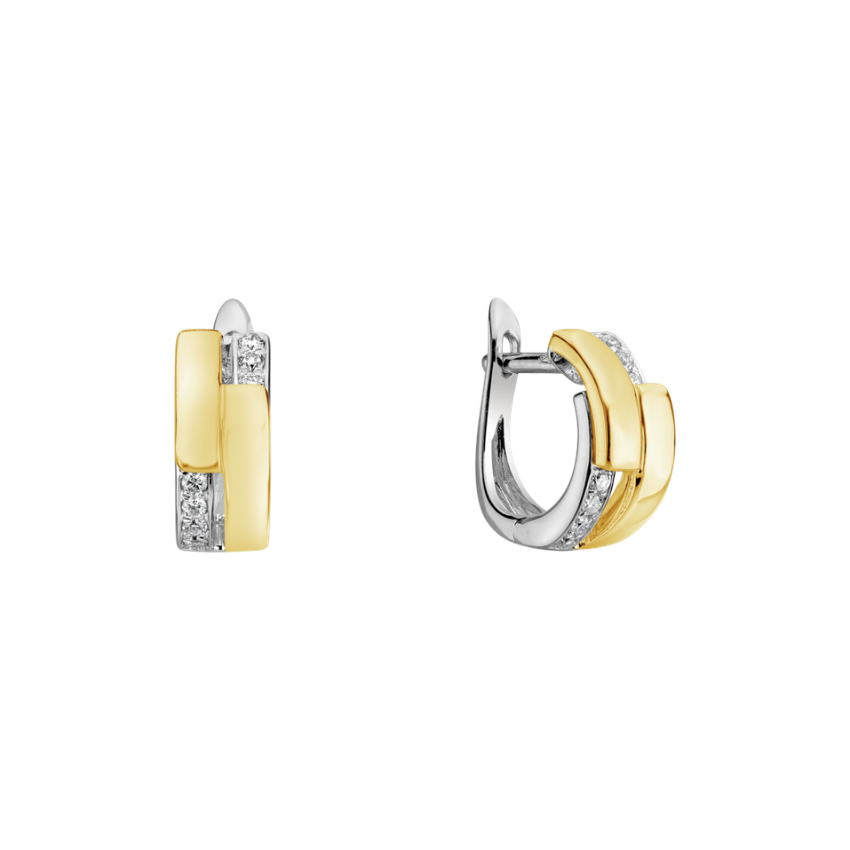 Náušnice s diamanty Star Opium