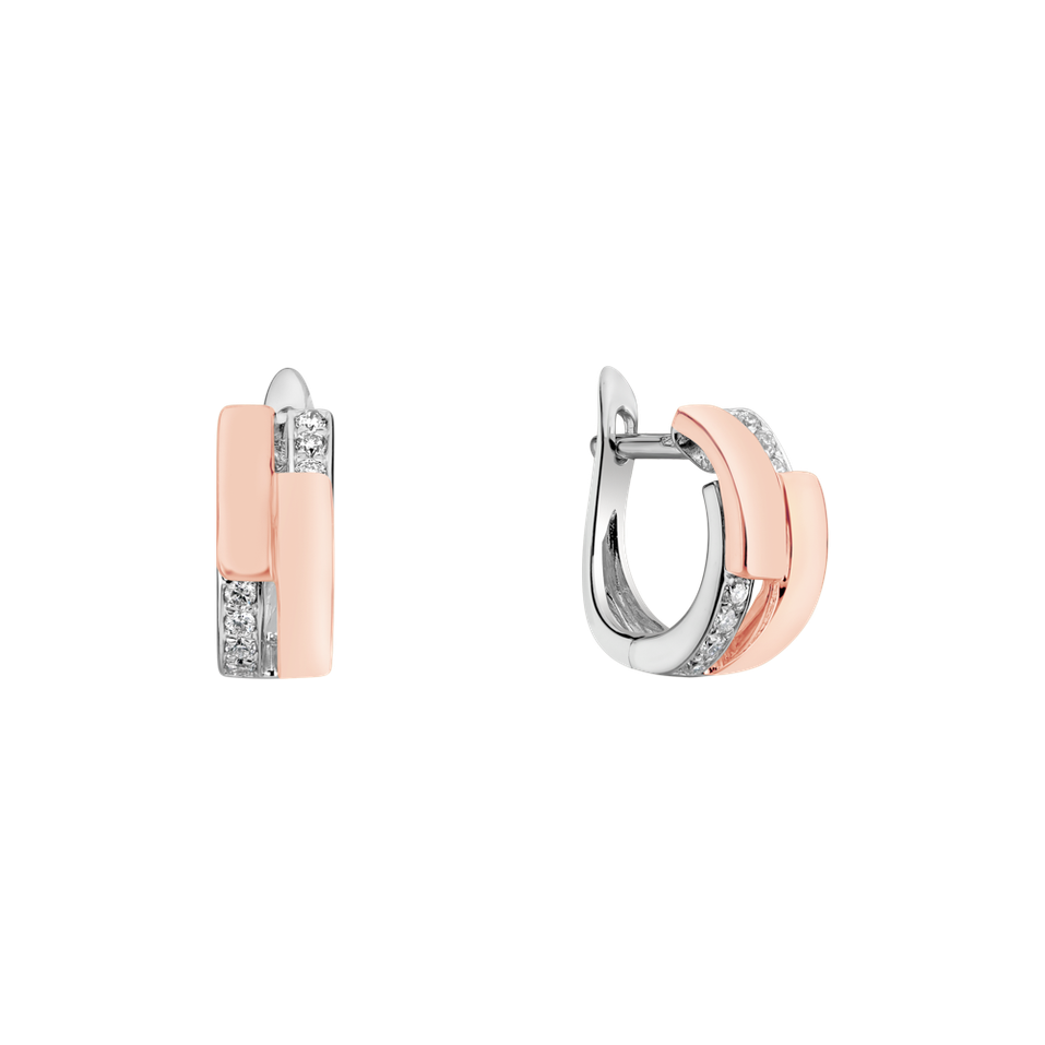 Náušnice s diamanty Star Opium