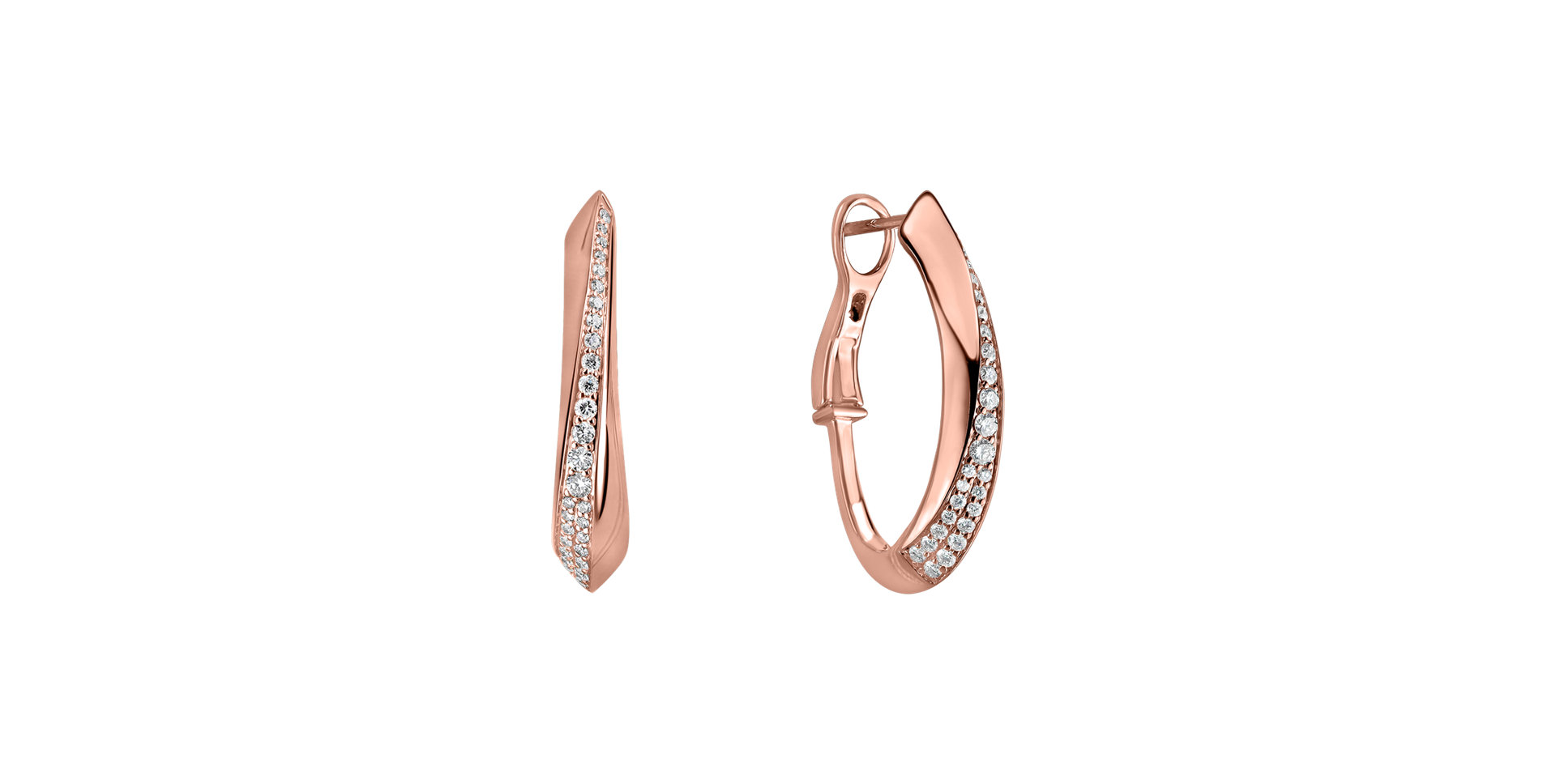 Náušnice s diamanty Morin