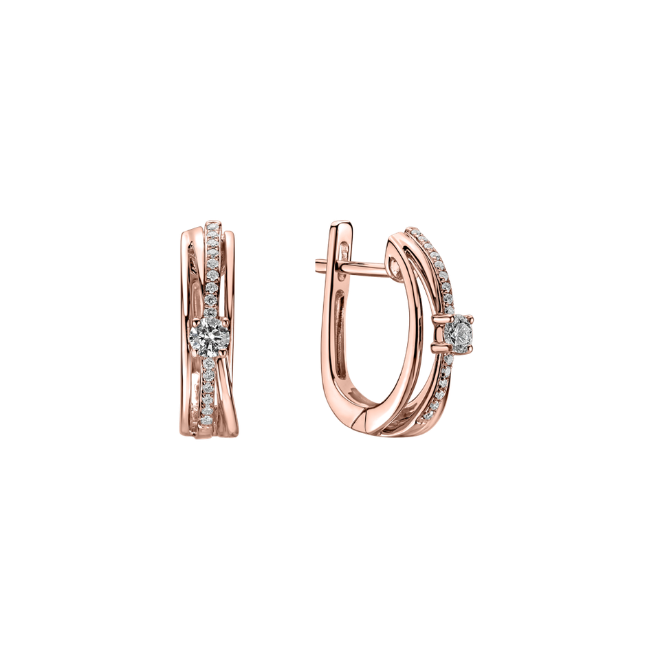 Náušnice s diamanty Lady Cosmos