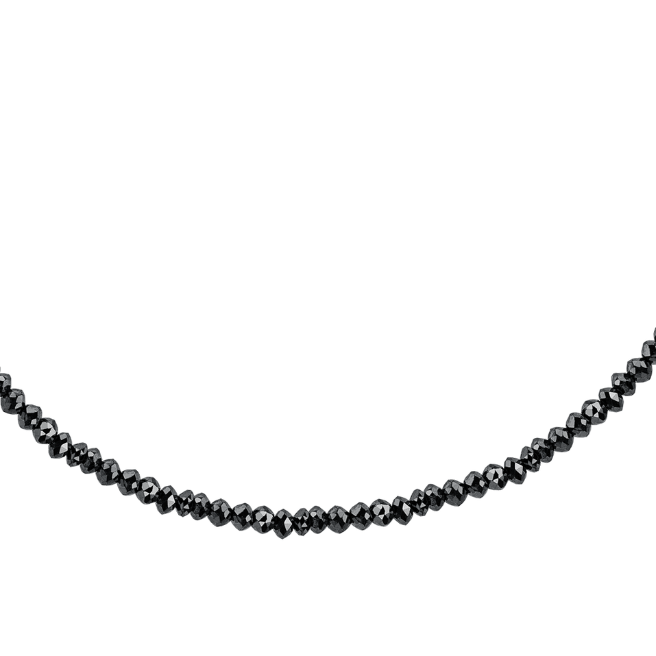 Náramek s černými diamanty Darkness