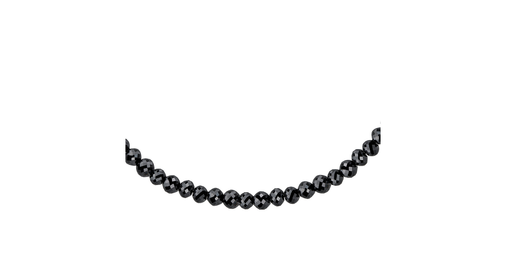 Náramek s černými diamanty Darkness